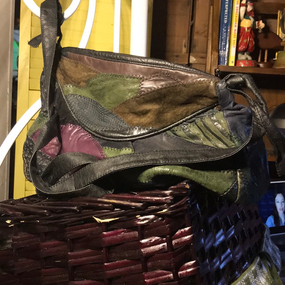 80’s patchwork Purse